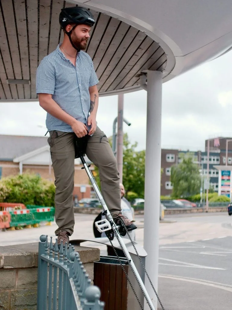 William, Sheffield giant unicycle performer